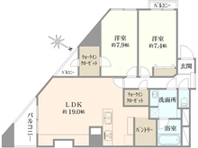 【東京都/文京区白山】キングヒルズ白山 間取り図