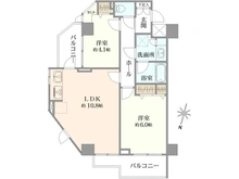 【東京都/文京区小石川】セザール小石川 間取り図