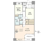 【東京都/文京区小石川】パークスクエア小石川 間取り図
