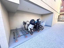 【東京都/文京区小石川】ディアナコート小石川播磨坂 駐輪場