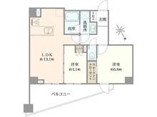 【東京都/文京区小石川】ディアナコート小石川播磨坂 間取り図