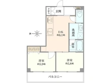 【東京都/文京区小石川】小石川ハイツ 間取り図