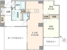 【東京都/文京区小石川】ヴェラハイツ小石川 間取り図