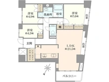 【東京都/文京区小石川】フォルム小石川 間取り図