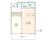 【東京都/新宿区南元町】パインクレスト信濃町 間取り図