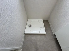 【東京都/文京区本駒込】ライオンズマンション本駒込・壇 洗面所：洗濯機置場