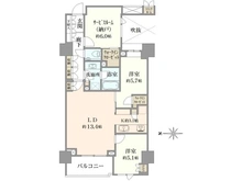 【東京都/文京区小石川】パークホームズ文京小石川ヒルテラス 間取り図