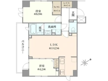 【東京都/文京区大塚】リックスL 間取り図