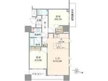 【東京都/文京区小石川】THE　TOWER　KOISHIKAWA 間取り図