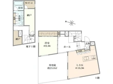 【東京都/文京区小日向】CROSS小日向 間取り図