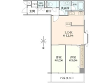 【東京都/文京区本駒込】クレール駒込 間取り図