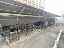 【東京都/北区赤羽】赤羽スカイハイツ 駐輪場
