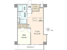 【東京都/文京区白山】セントラル小石川 間取り図