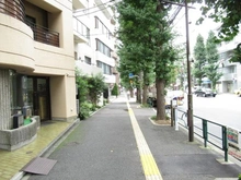 【東京都/文京区目白台】プチモンド目白台 前面道路