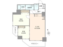 【東京都/新宿区西落合】朝日クレス・パリオ西落合 間取り図