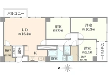 【東京都/文京区西片】シャトー文京 間取り図