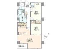 【東京都/文京区小石川】エルアルカサル小石川 間取り図