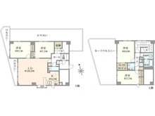 【東京都/府中市宮西町】パーク・ノヴァ府中 間取り図