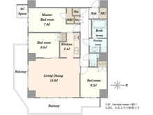 【東京都/千代田区一番町】レグノ・グランデ一番町タワー 間取り図