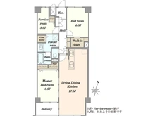 【東京都/千代田区九段南】マートルコート麹町 間取り図