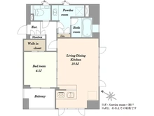 【東京都/港区赤坂】インプレスト赤坂 間取り図