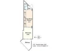 【東京都/港区赤坂】インペリアル赤坂一番館 間取り図