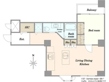 【東京都/港区赤坂】インペリアル赤坂フォーラム 間取り図