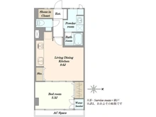 【東京都/千代田区三番町】コーポ麹町 間取り図