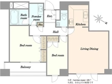 【東京都/千代田区四番町】ルクセンブルグハウス 間取り図