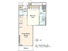 【東京都/台東区台東】タワーレジデンストーキョー 間取り図