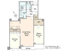 【東京都/渋谷区神宮前】ファミールグラン神宮前 間取り図