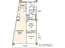 【東京都/港区赤坂】メゾン赤坂 間取り図