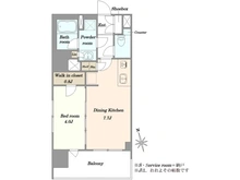 【東京都/渋谷区広尾】プライムスタイル広尾 間取り図