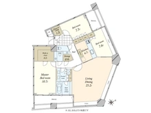 【東京都/港区赤坂】パークコート赤坂ザ・タワー 間取り図