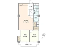【千葉県/市川市南八幡】トマス本八幡 間取り図