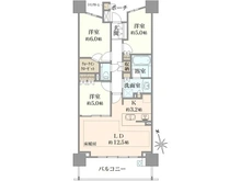 【千葉県/市川市真間】ブランズ市川レフィール 間取り図