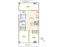 【千葉県/市川市市川】ドエル市川 間取り図