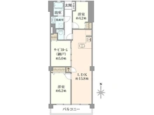 【千葉県/市川市真間】真間パレスマンション 間取り図