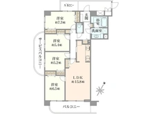 【千葉県/船橋市習志野台】ネオハイツ船橋薬円台公園 間取り図