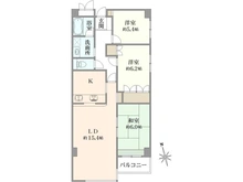 【千葉県/船橋市本中山】シティーコートフドウ中山 間取り図