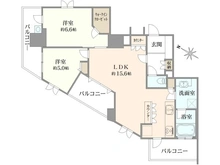 【東京都/江戸川区江戸川】グランシティユーロレジデンス瑞江 間取り図