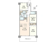 【千葉県/市川市新田】ウィザースレジデンス市川 間取り図