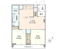 【千葉県/市川市行徳駅前】三東第5マンション 間取り図