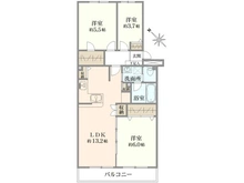 【千葉県/市川市福栄】行徳コリーナ 間取り図