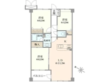 【千葉県/市川市大和田】ダイアパレス本八幡 間取り図