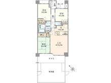 【千葉県/船橋市本中山】アンビシャス下総中山 間取り図