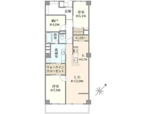 【千葉県/市川市高谷】ルネ南市川 間取り図