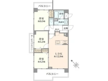 【千葉県/市川市相之川】プレジャー・ガーデン南行徳 間取り図