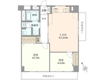 【千葉県/市川市湊新田】行徳第二アクウエリヤスハイツ 間取り図