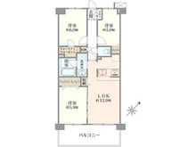 【千葉県/市川市広尾】ライオンズマンション市川広尾 間取り図